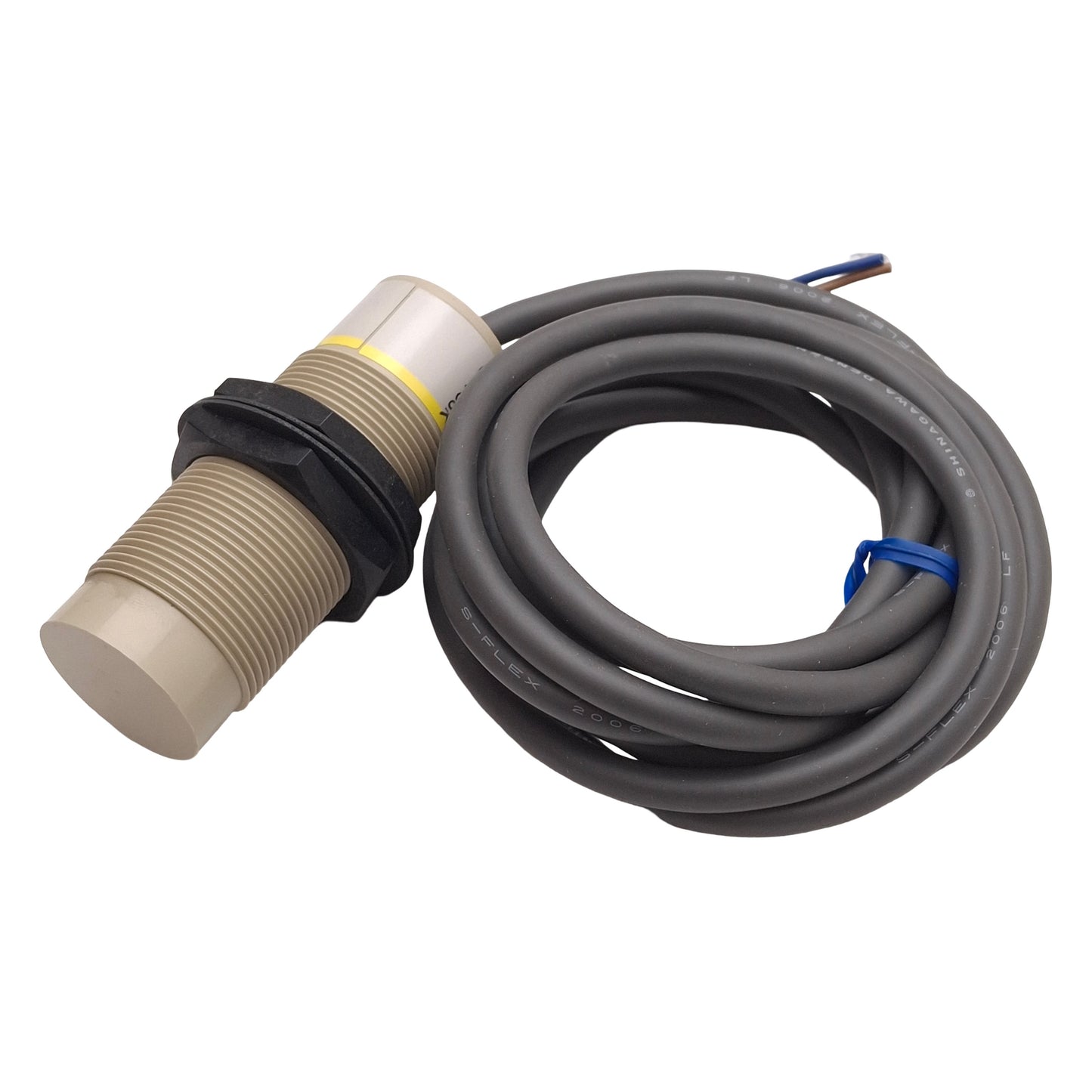 New Omron E2K-X15MY1 Capacitive Proximity Sensor, SCR-NO, 15mm Range, 100-240VAC, 2m
