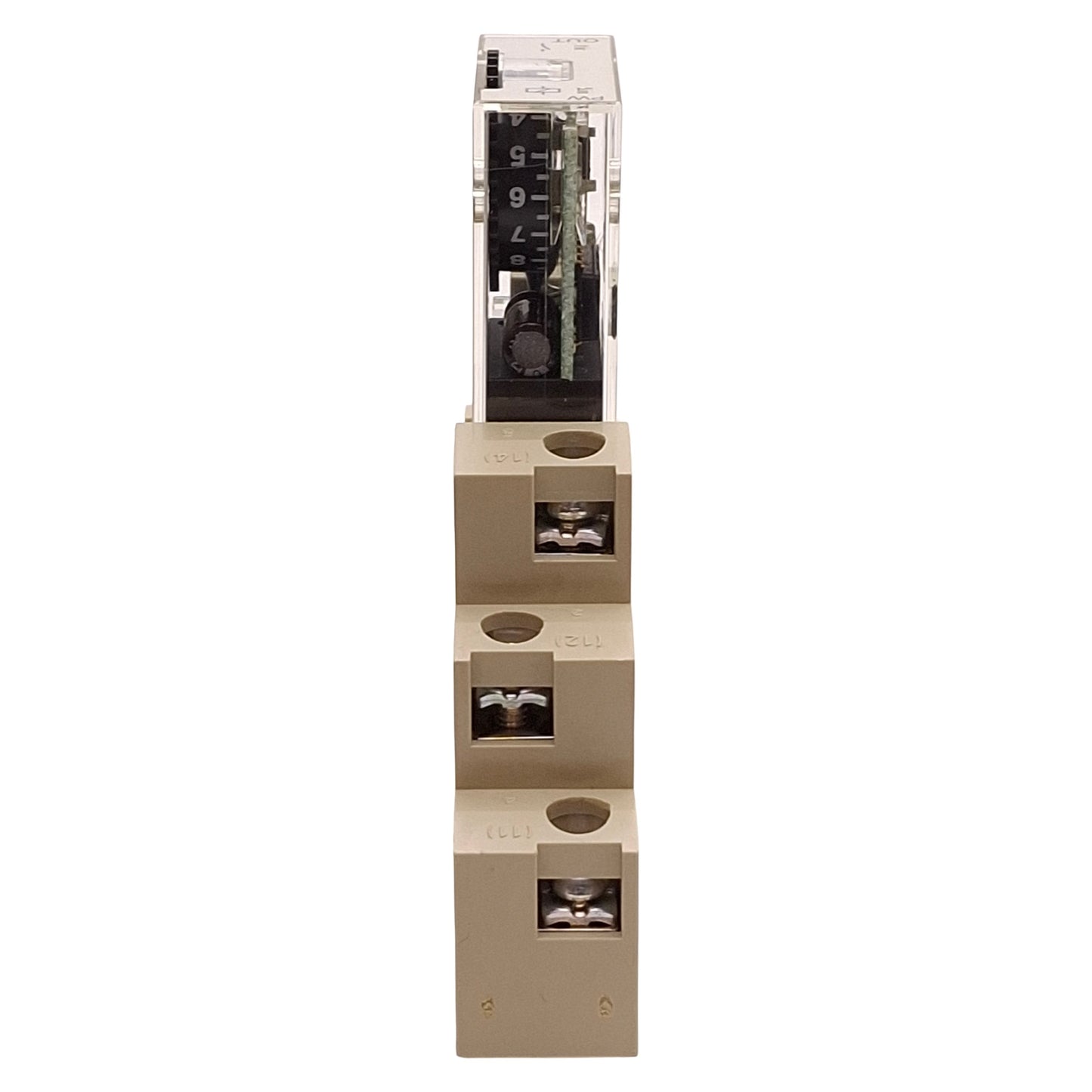 Used Omron H3RN-1 Solid State Timer Relay, SPDT, 0.1s-10min, 30VDC/240VAC, 24VDC Coil