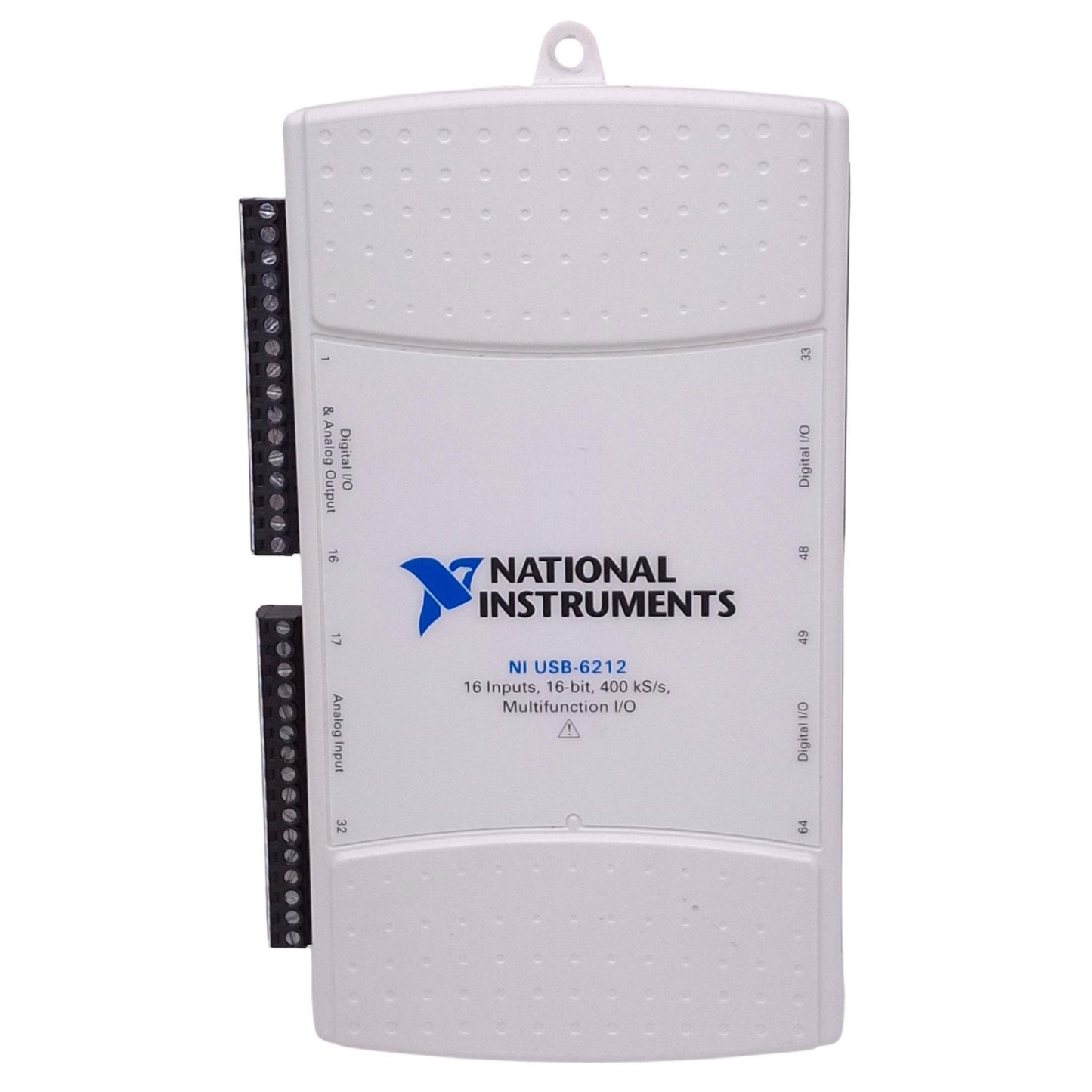 Used National Instruments USB-6212 197493B-03L I/O Device, 16AI 2AO, 32DIO Max, USB-B