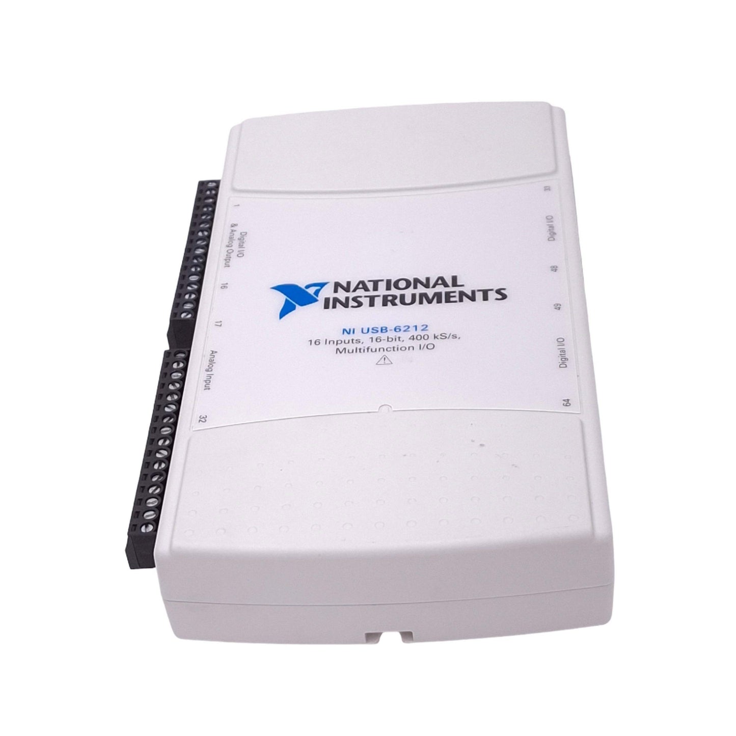 Used National Instruments USB-6212 197493B-03L I/O Device, 16AI 2AO, 32DIO Max, USB-B