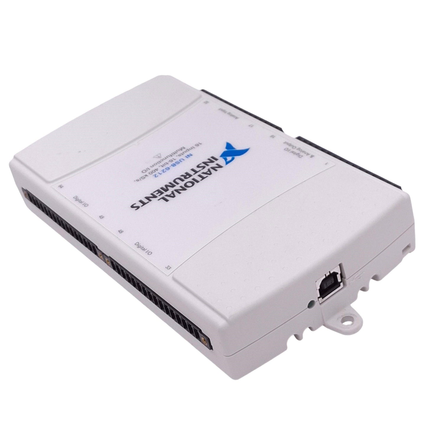 Used National Instruments USB-6212 197493B-03L I/O Device, 16AI 2AO, 32DIO Max, USB-B