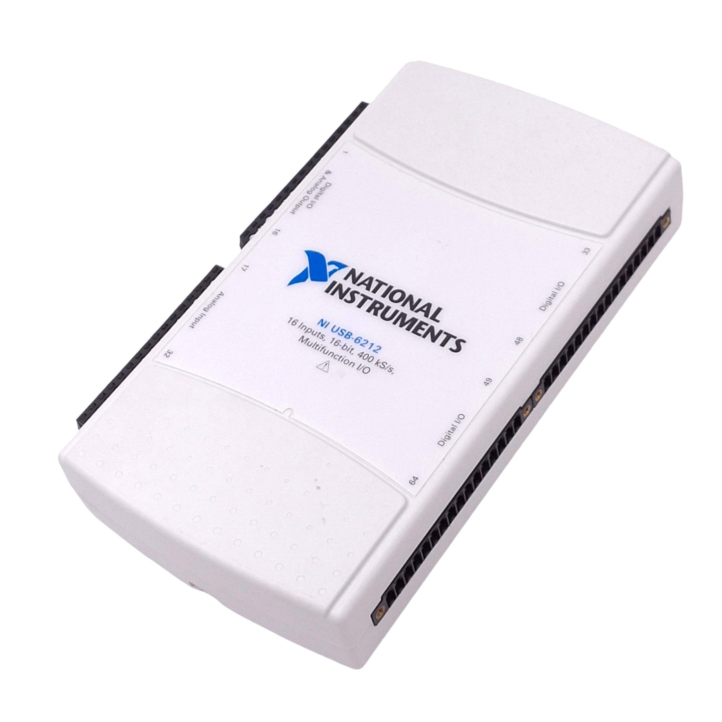 Used National Instruments USB-6212 197493B-03L I/O Device, 16AI 2AO, 32DIO Max, USB-B