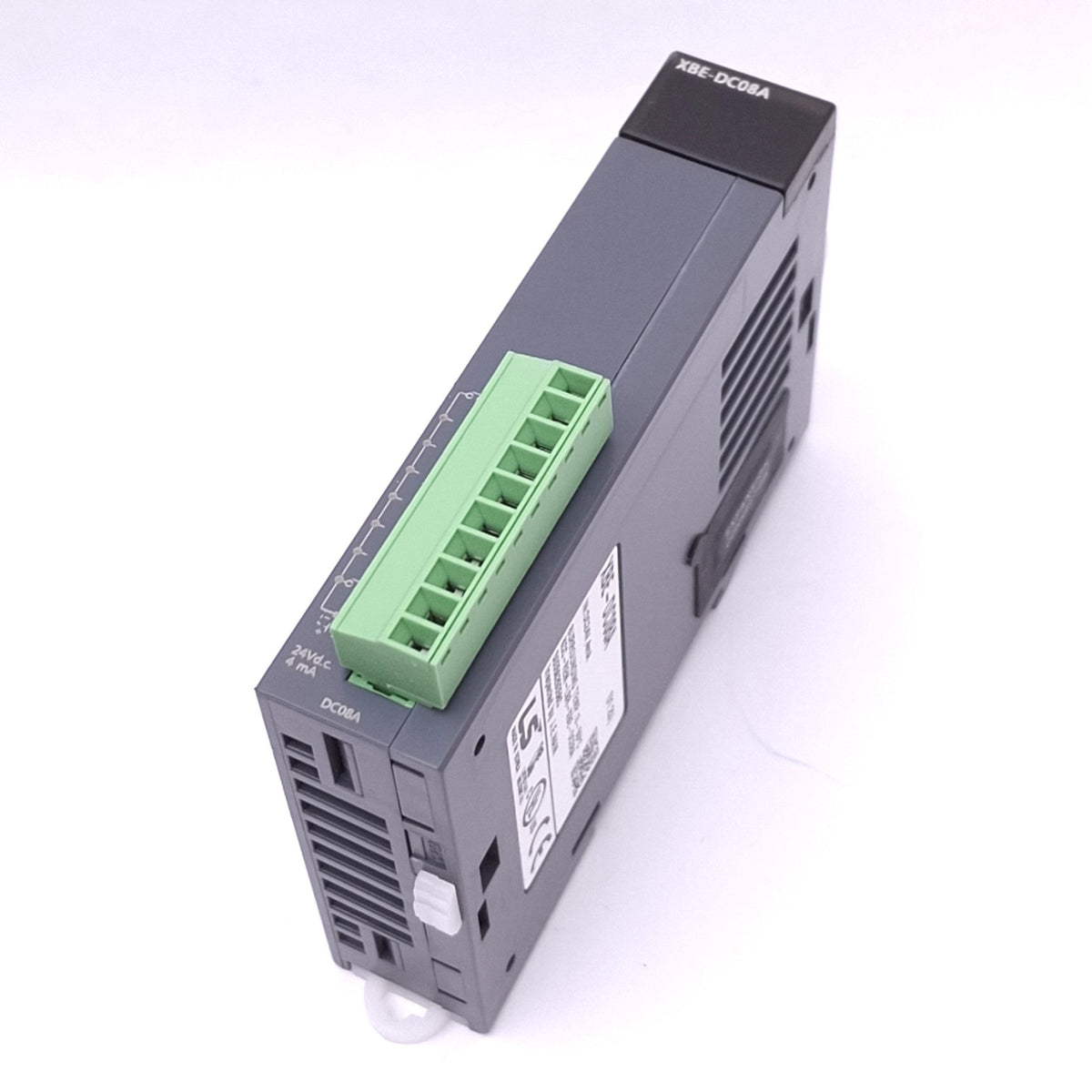 New LS Electric XBE-DC08A PLC Digital DC Input Module, 8-Point 24VDC 4mA, DIN Rail