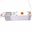 Used SMC NZL112-E65L Multistage Ejector, 21-100psi In, 0-25inHg Vacuum, 1/2" 1/4" P2C
