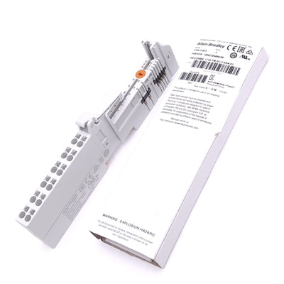 New Allen Bradley 1734-TOP3 POINT I/O Base Module, 12-Position, 300V Max, DIN Rail