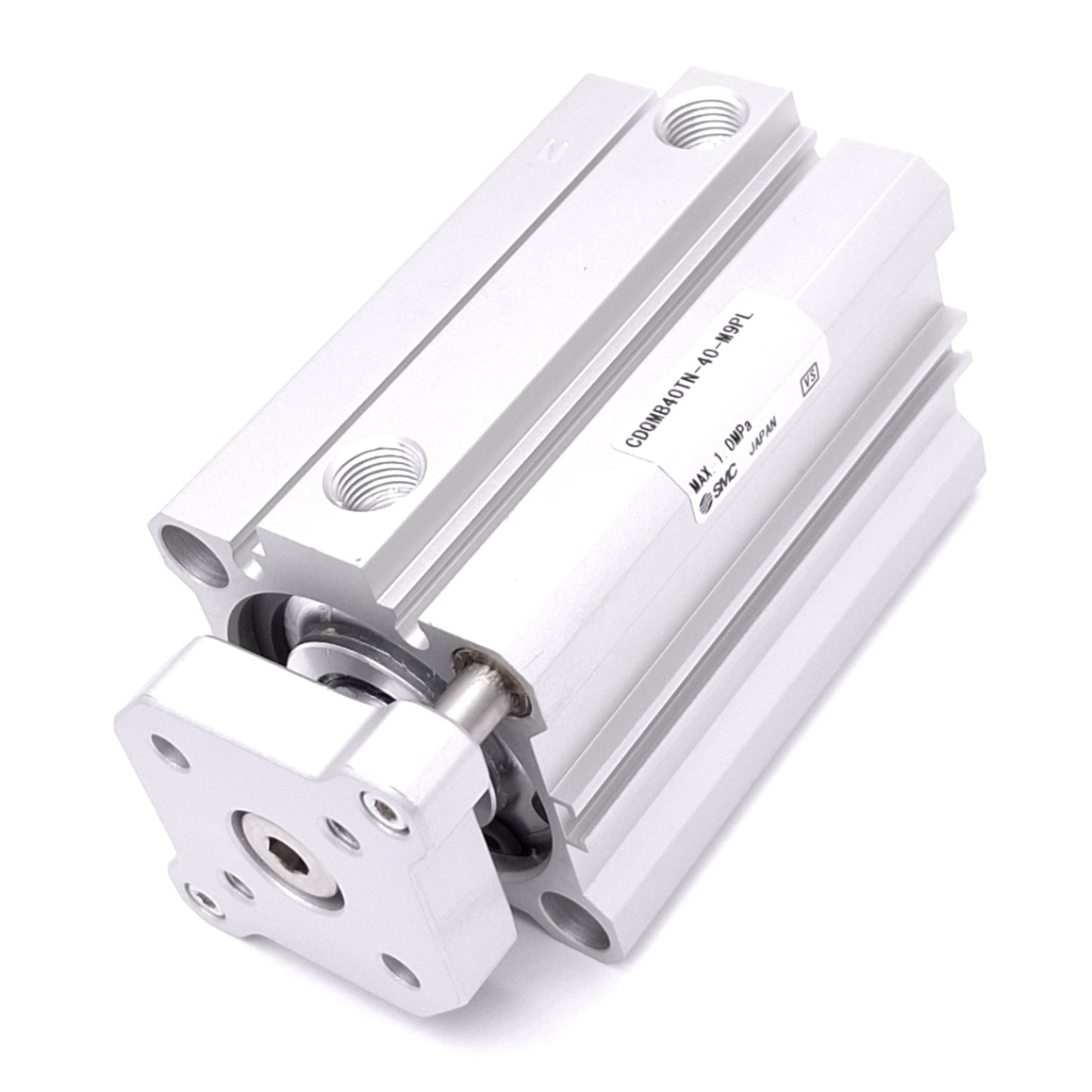Used SMC CDQMB40TN-40-M9PL Compact Cylinder, 40mm Bore, 40mm Stroke, 1/8" NPT, 1.0MPa