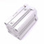 Used SMC CDQMB40TN-40-M9PL Compact Cylinder, 40mm Bore, 40mm Stroke, 1/8" NPT, 1.0MPa