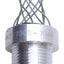 Used Lot of 2 Remke 7303-004R Strain Relief Cord Grip ø0.52-0.73in, 3/4" NPT Thread
