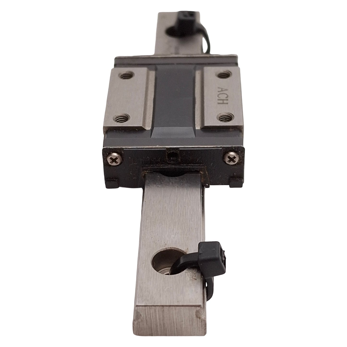 Used THK RSR12ZM Linear Guide Assembly, 12x95mm Rail, 35x27mm Carriage, 2.65kN