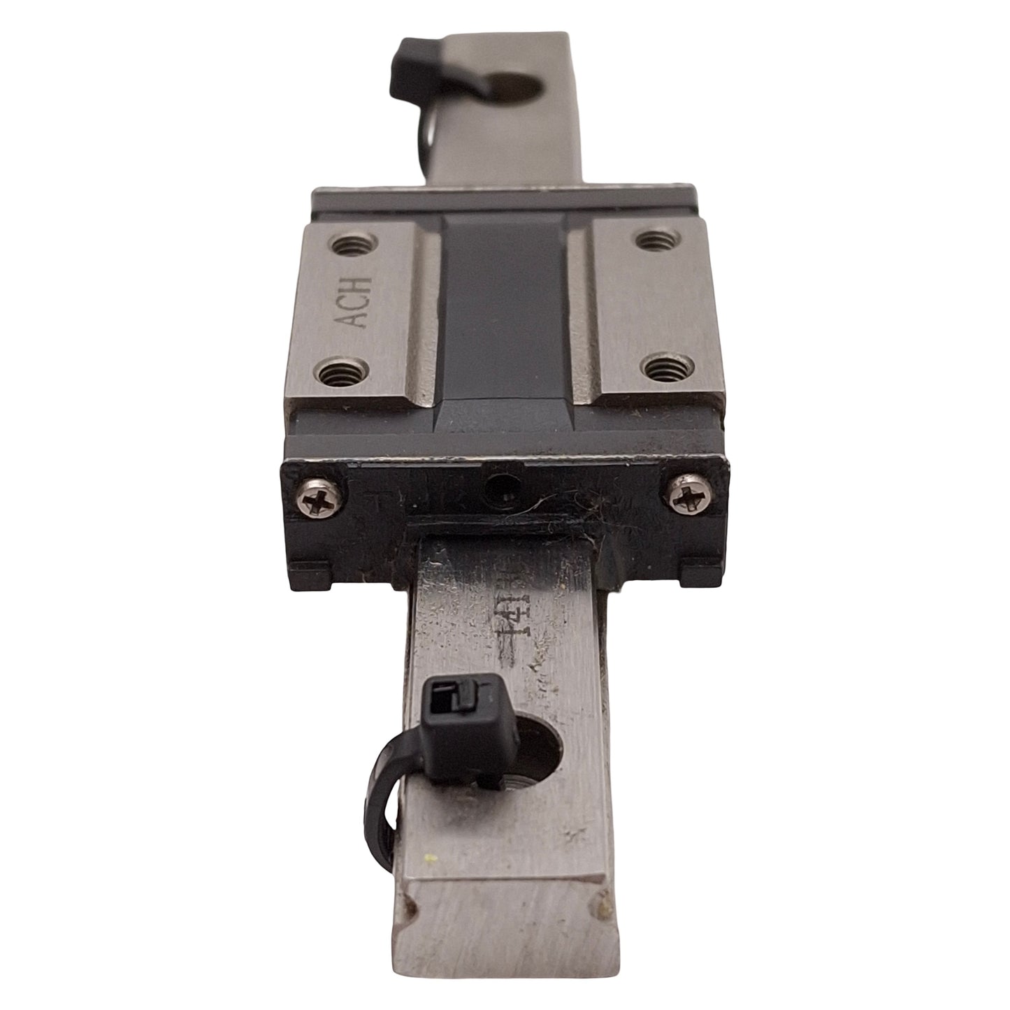 Used THK RSR12ZM Linear Guide Assembly, 12x95mm Rail, 35x27mm Carriage, 2.65kN