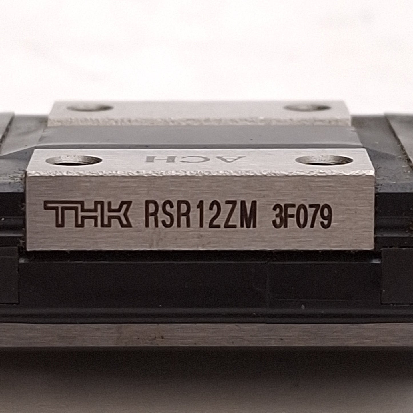 Used THK RSR12ZM Linear Guide Assembly, 12x95mm Rail, 35x27mm Carriage, 2.65kN