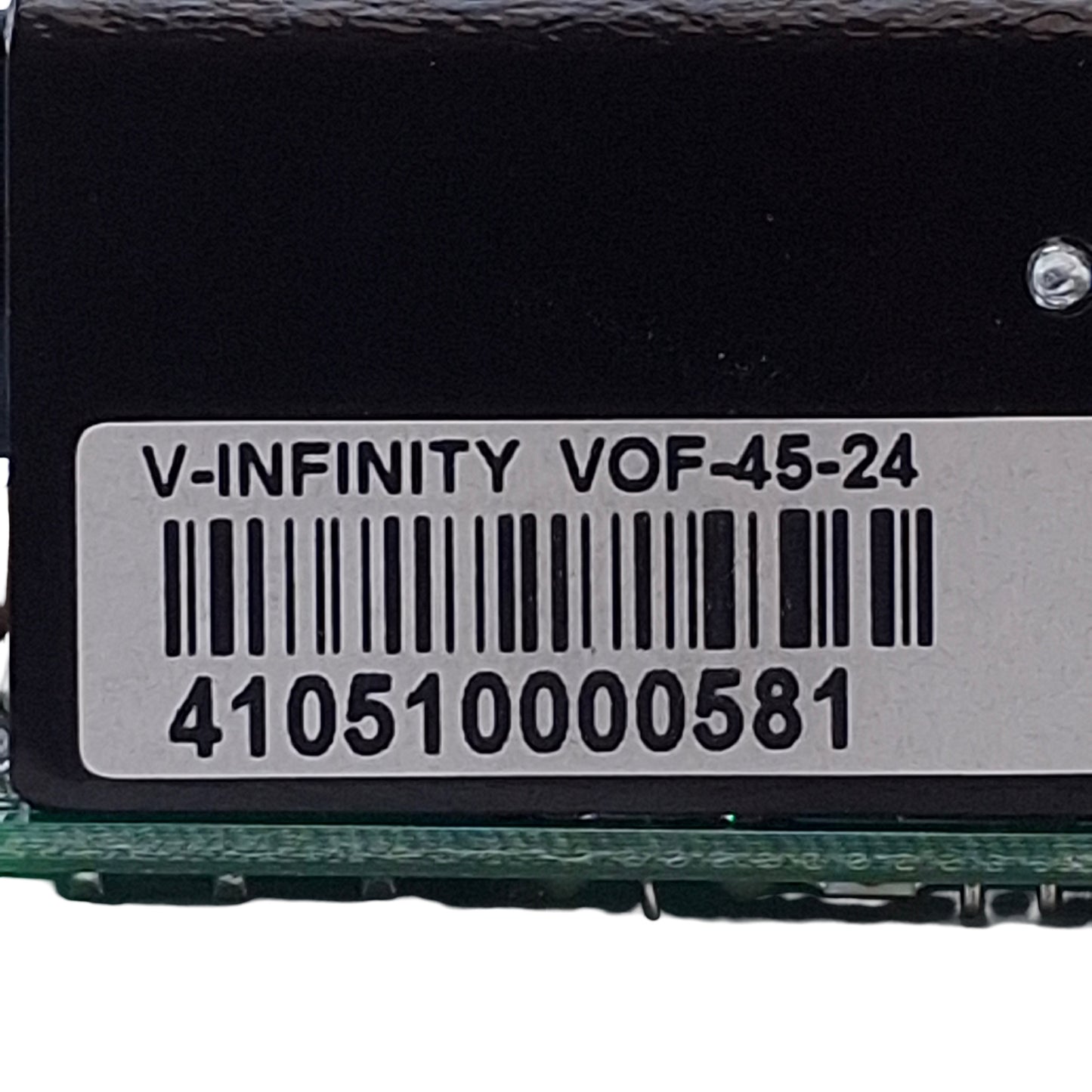 Used CUI VOF-45-24 Open Frame Power Supply 100-240VAC 1A In, 24VDC 1.9A Out, 46W Max