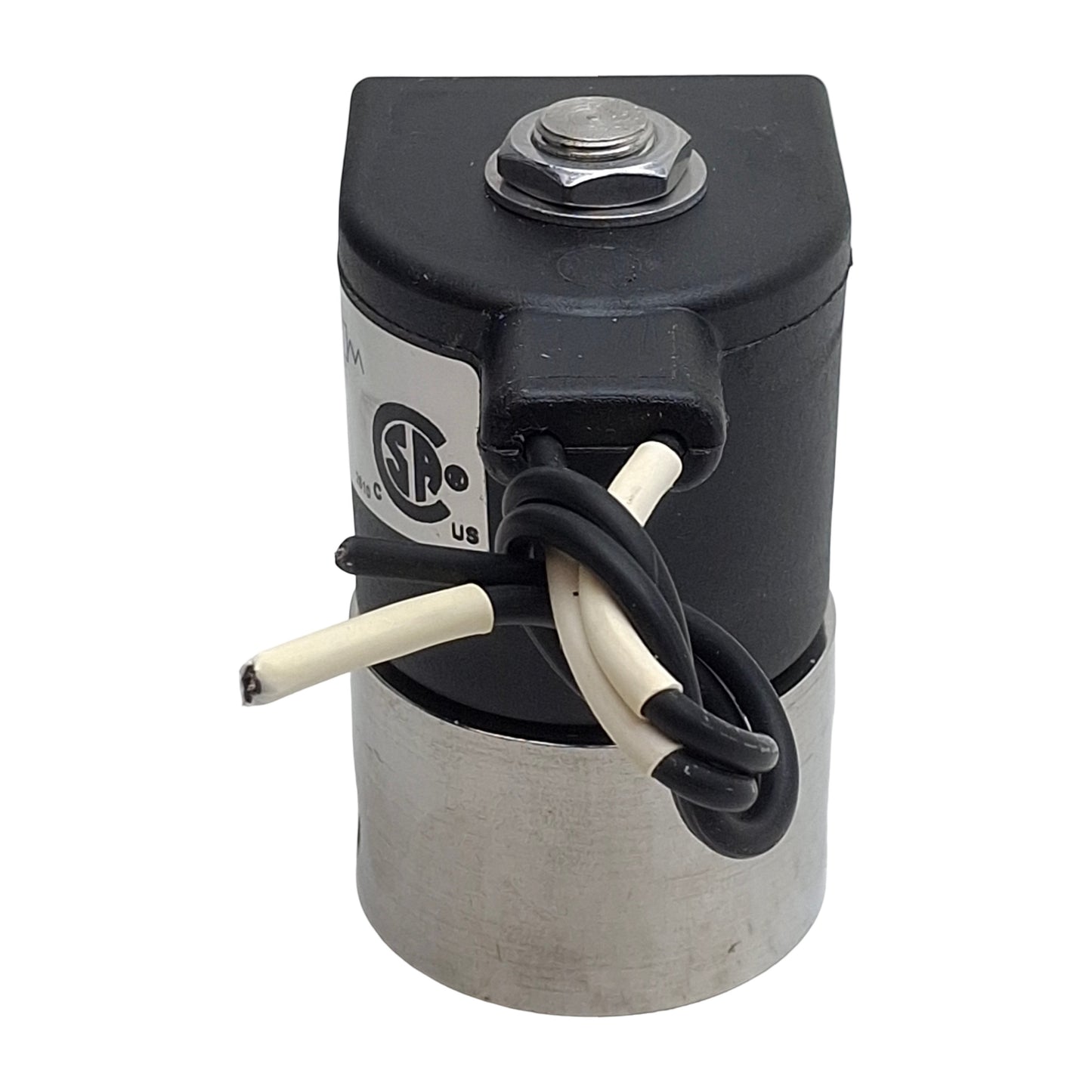 Used Parker 751030123B Solenoid Valve, 2-Way N.C., 1/8in NPT, 200psi, 24VDC Coil
