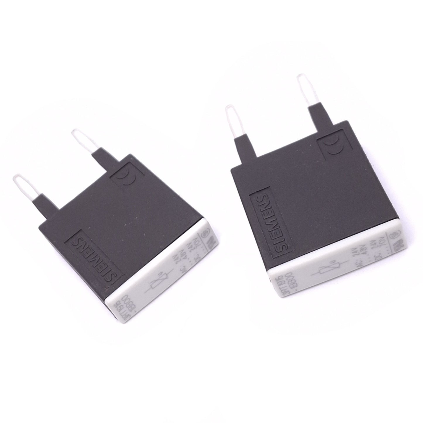Used Lot of 2 Siemens 3RT1916-1BB00 Surge Suppressor Module, 24-48VAC 24-70VDC