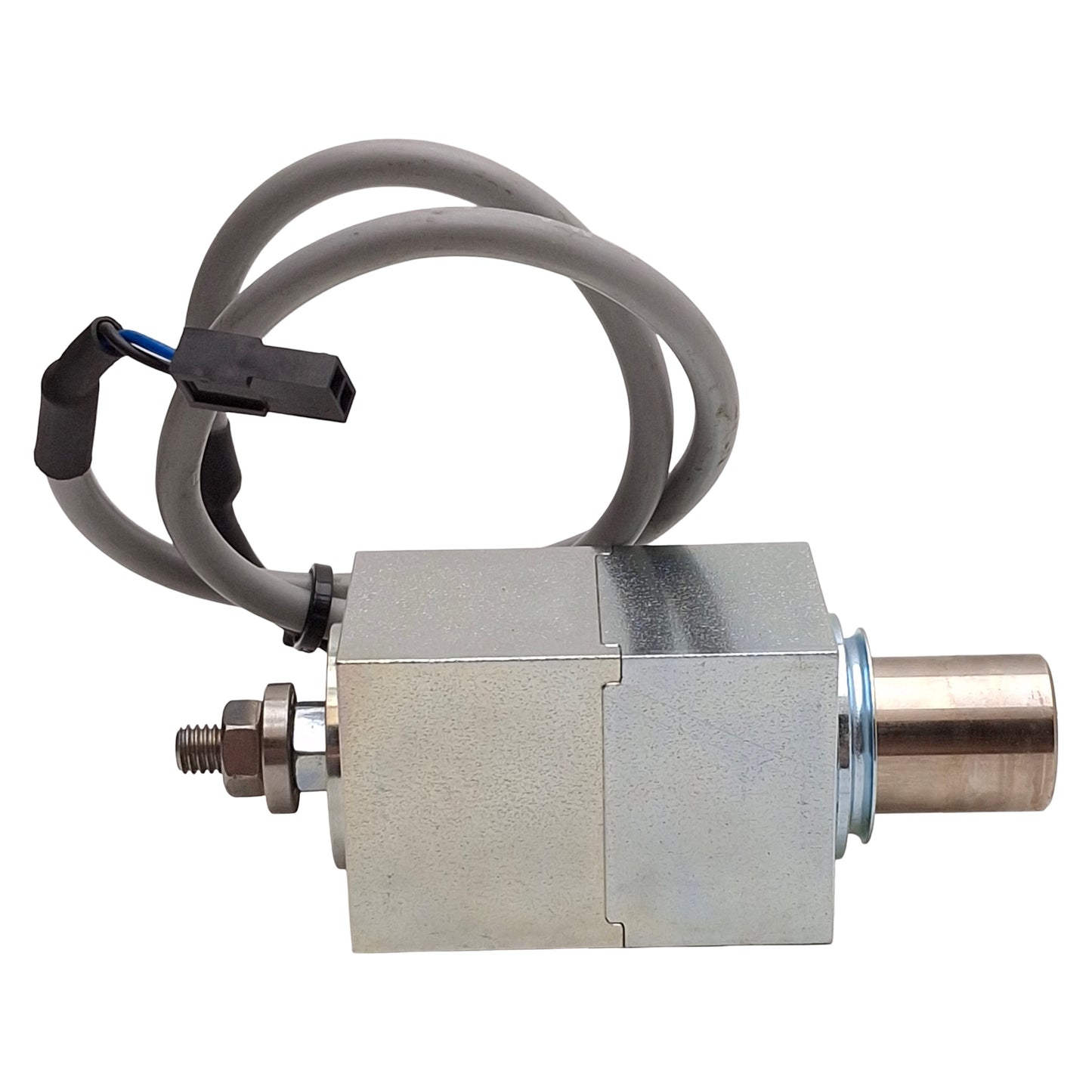 Used Kendrion 44-01603C00 Linear Solenoid, 10mm Stroke, 35mm Flange, 24VDC 0.99A Coil