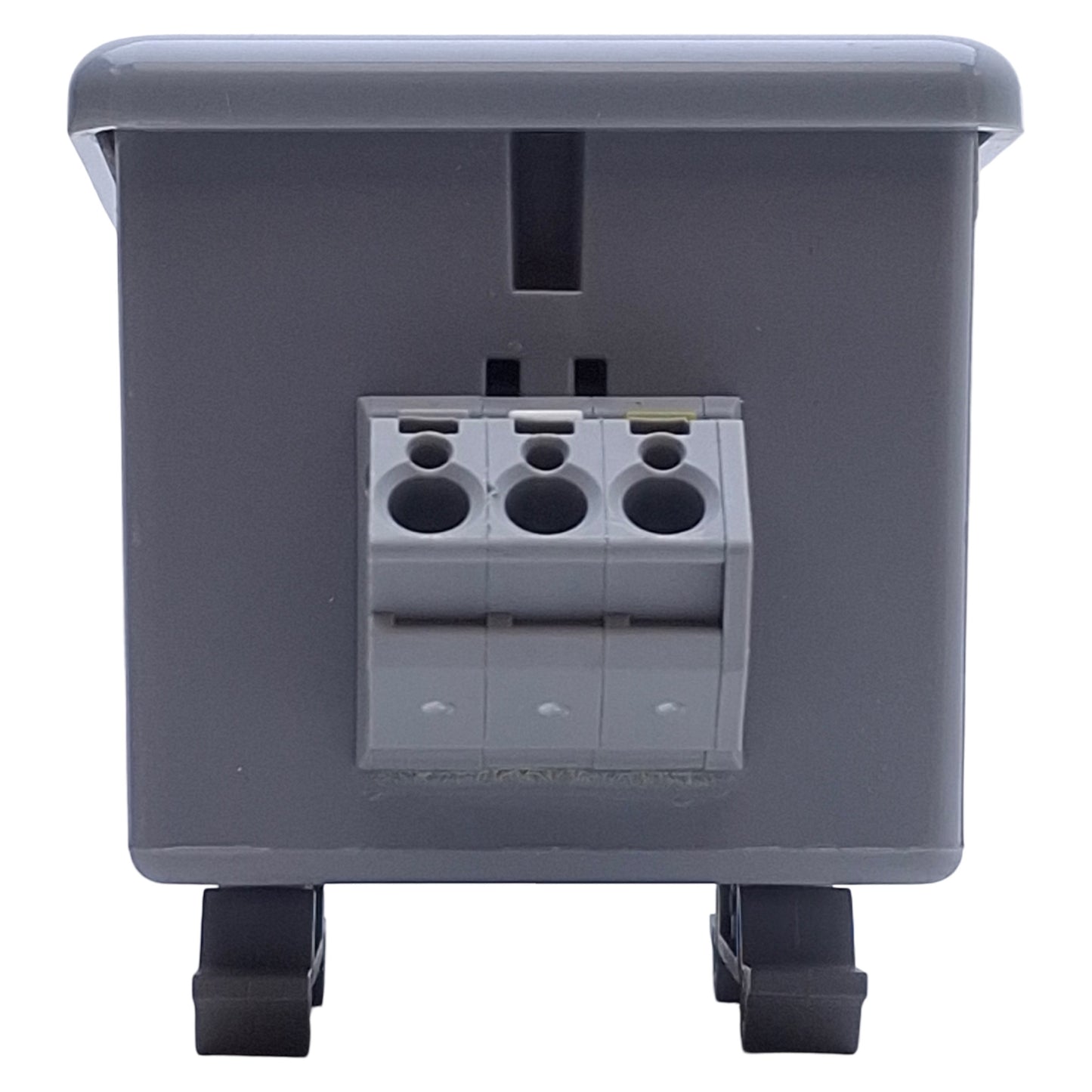 Used Wago 51017543 Outlet Box 120VAC 15A, 28-12AWG Wire Size, DIN Rail Mount
