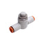Used Lot of 2 SMC AS3001F-07-J Speed Control Fittings, 1/4in OD Tube, 1.0MPa Max