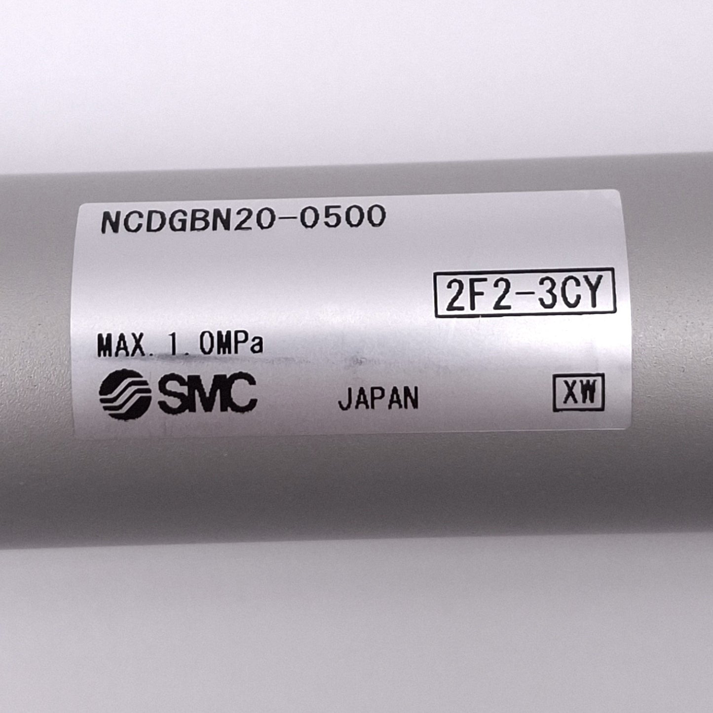 New SMC NCDGBN20-0500 Pneumatic Cylinder, ø3/4in Bore, 5in Stroke, 1/8in NPT, 1.0MPa