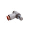 Used Lot of 4 SMC AS2201F-N01-07S Pneumatic Elbow Speed Control 1/8in NPT, 1/4in Tube