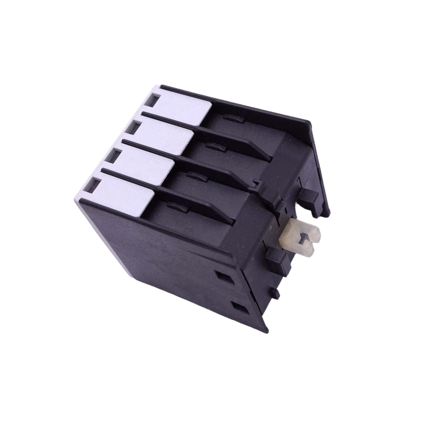 Used Siemens 3RH1911-2FA40 Auxiliary Contact Block for S00 Contactor, 4NO, 10A 240VAC