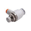 Used Lot of 4 SMC AS2201F-N02-03S Flow Control Fitting, 1/4in NPT to 5/32in OD Tube