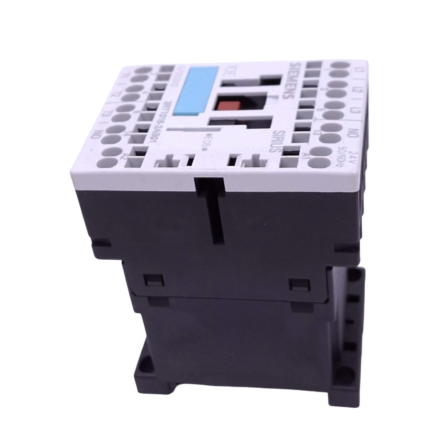 Used Siemens 3RT1016-2AB01 Contactor Relay, 3-Pole + 1NO Aux, 10A 600VAC, 24VAC Coil