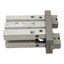 Used SMC MHZL2-16D3 2-Jaw Pneumatic Parallel Gripper, ø16mm Bore, 12mm Stroke, M5x0.8