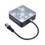 New Banner LEDRA70XD5-XQ Machine Vision Area Light, RED, 24VDC, 70mm x 70mm, M12