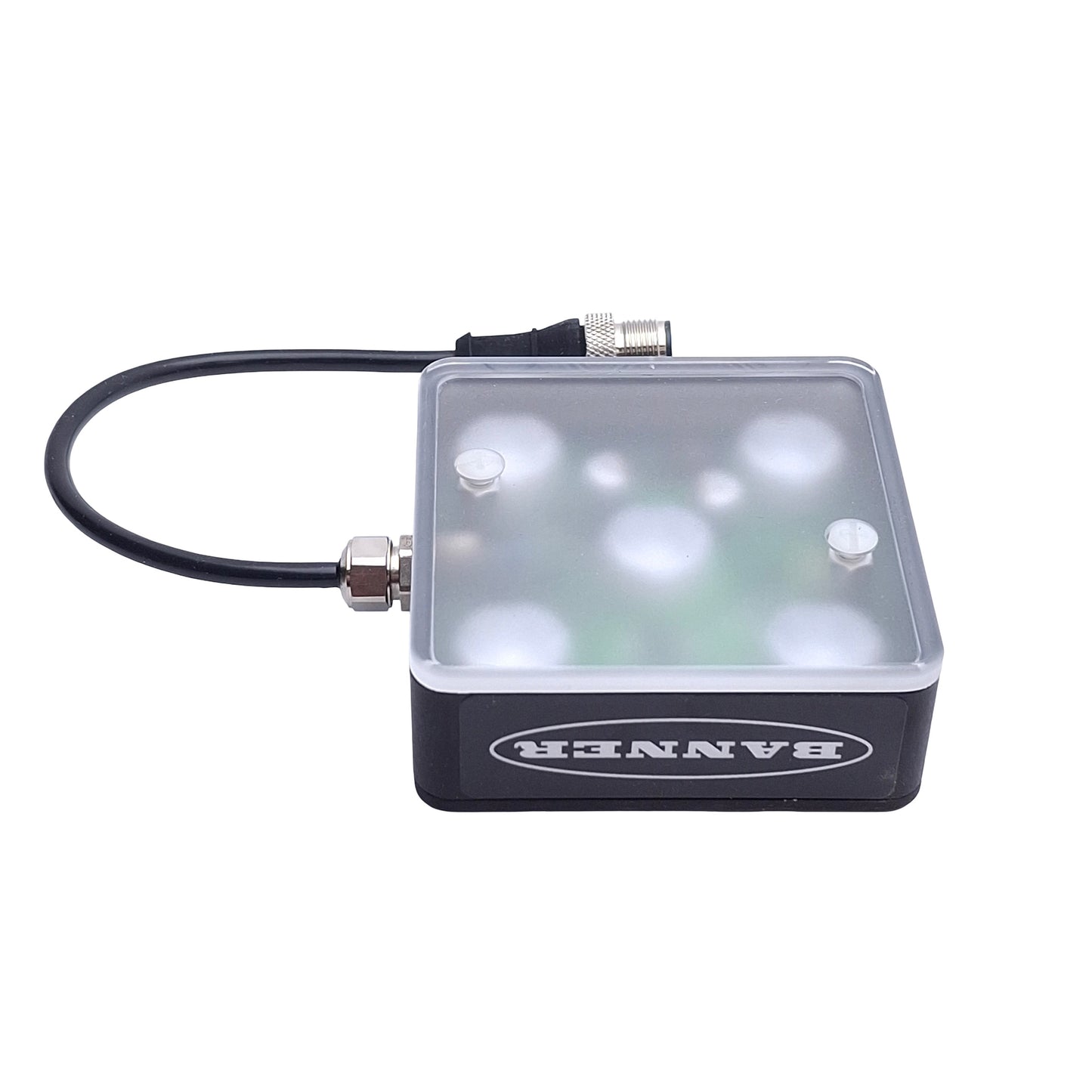 New Banner LEDRA70XD5-XQ Machine Vision Area Light, RED, 24VDC, 70mm x 70mm, M12