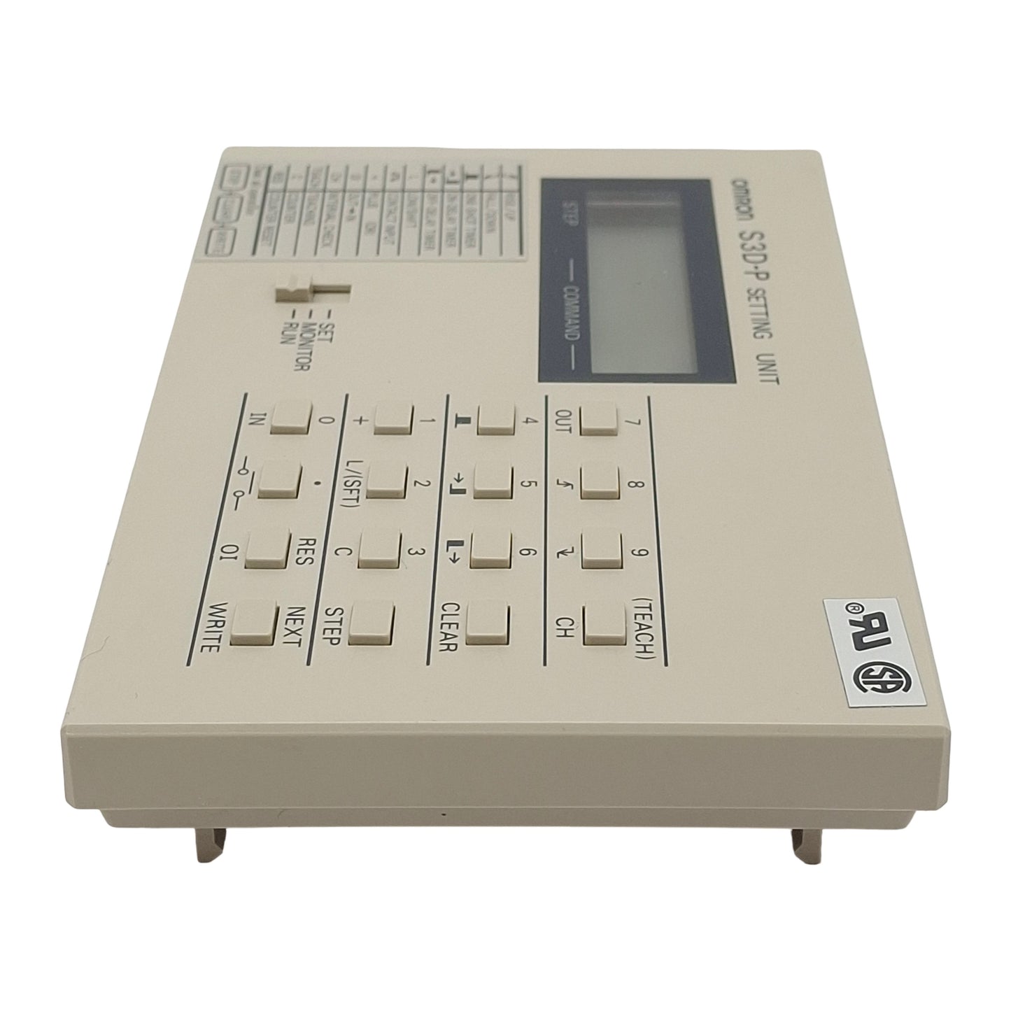New Omron S3D-P-US Program Sensor Control Setting Unit Programming Module Controller