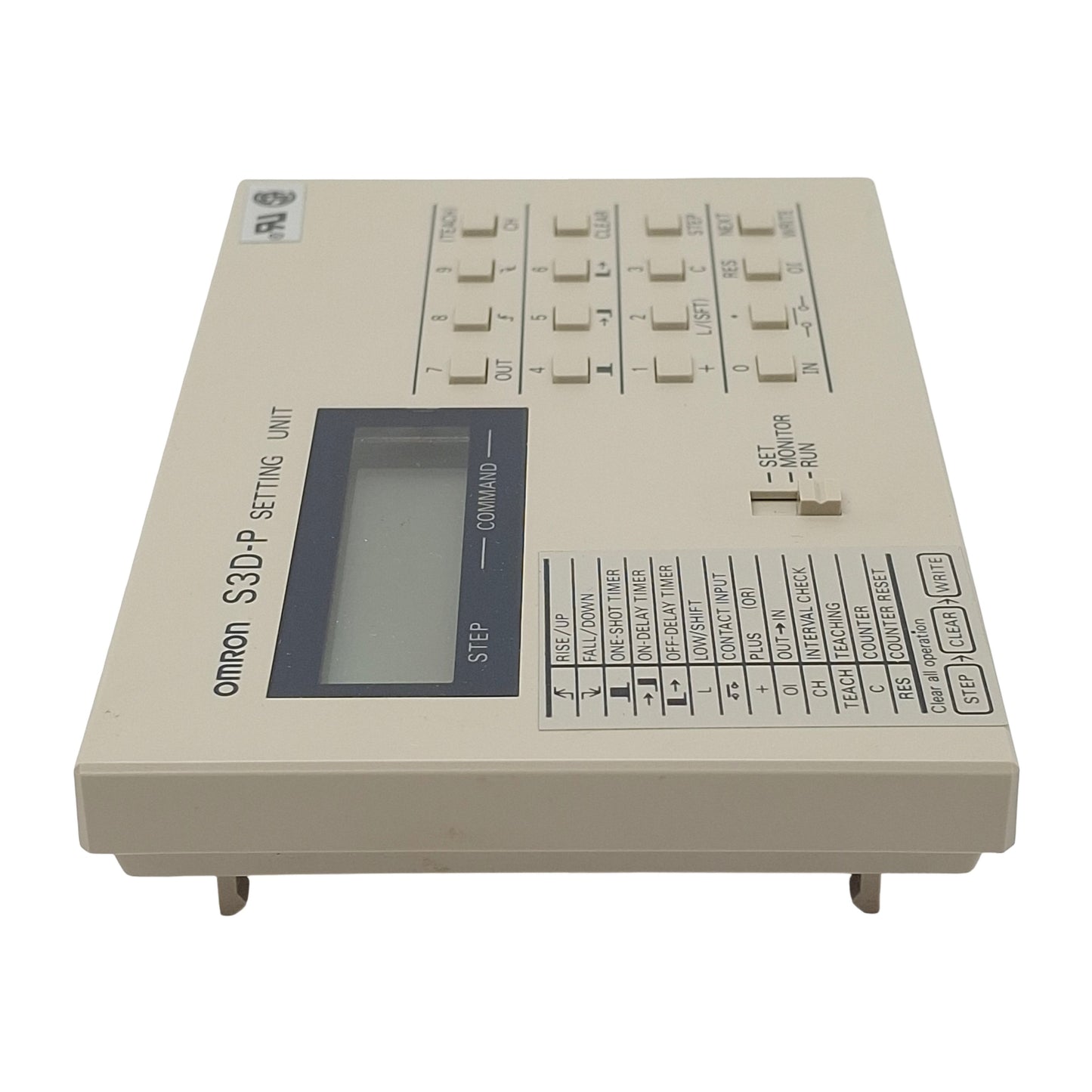 New Omron S3D-P-US Program Sensor Control Setting Unit Programming Module Controller