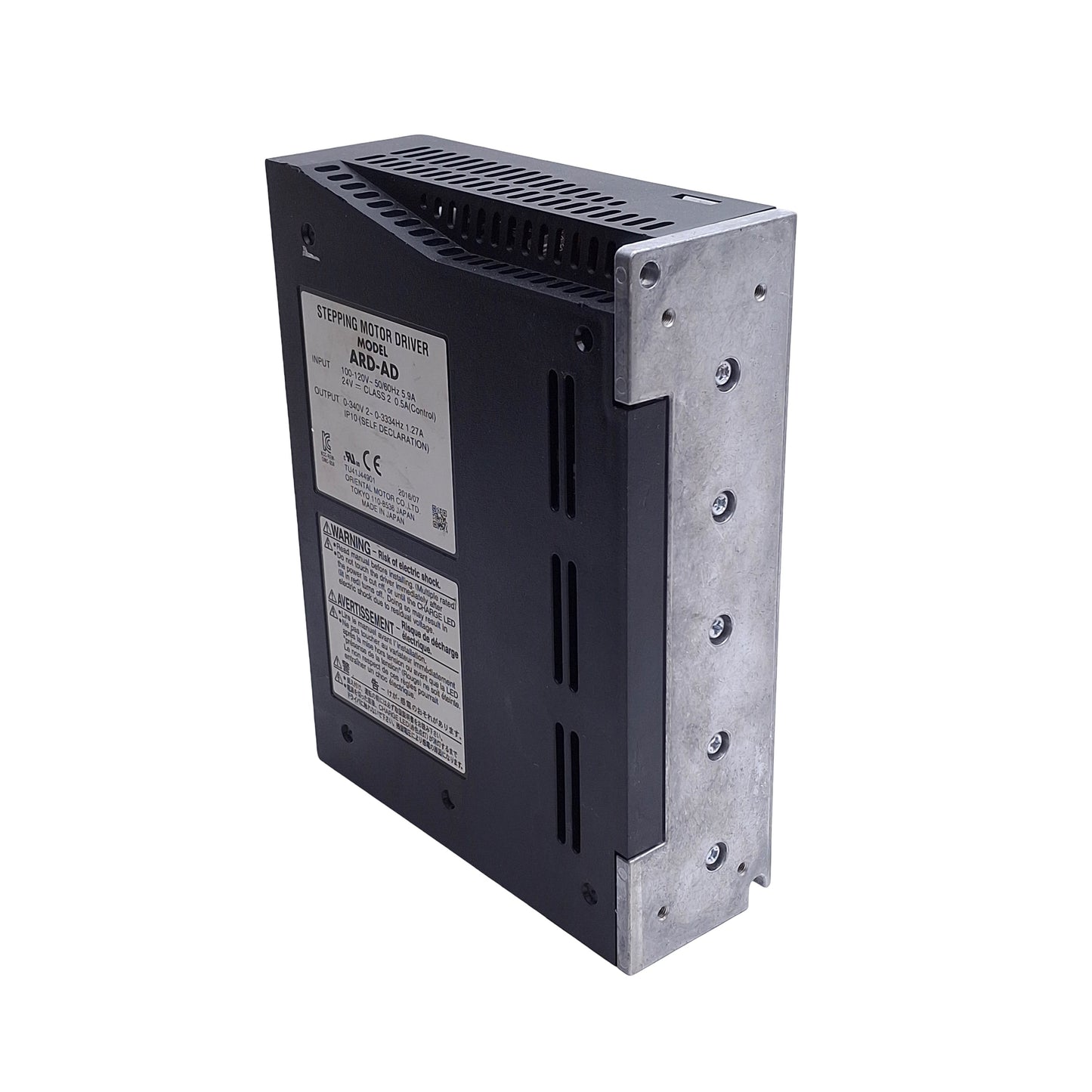 Used Oriental Motor ARD-AD AlphaStep Stepper Motor Driver 120VAC In, *Connectors*