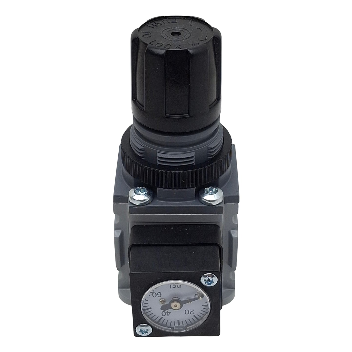 New Parker P31RB92BN3P Pneumatic Regulator, 300psi Max, 0-60psi Range, 1/4in NPT