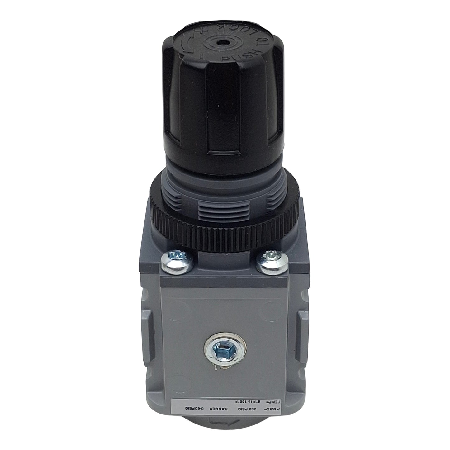 New Parker P31RB92BN3P Pneumatic Regulator, 300psi Max, 0-60psi Range, 1/4in NPT