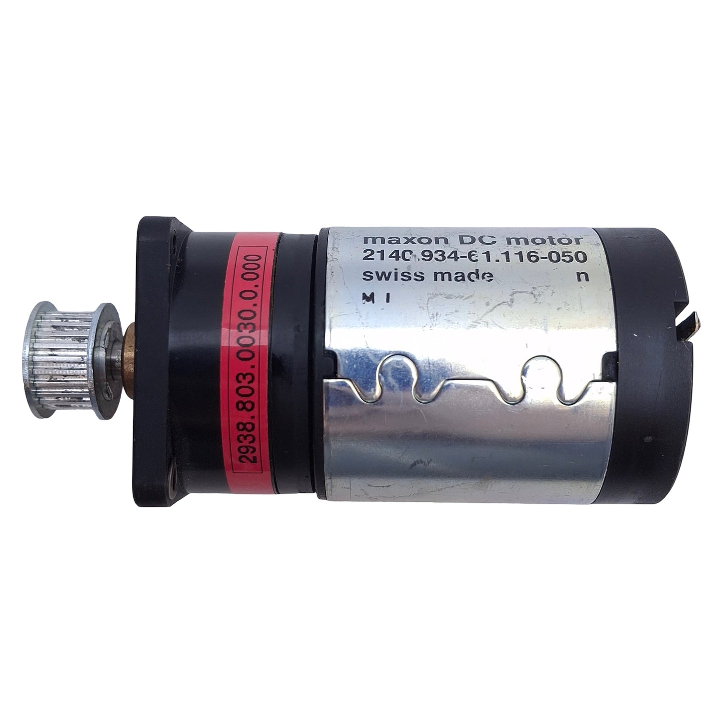 Used Maxon 2140.934-61.116-050 DC Motor, ø40mm, 12VDC, 2430rpm, 13.9mNm, ø6mm Shaft