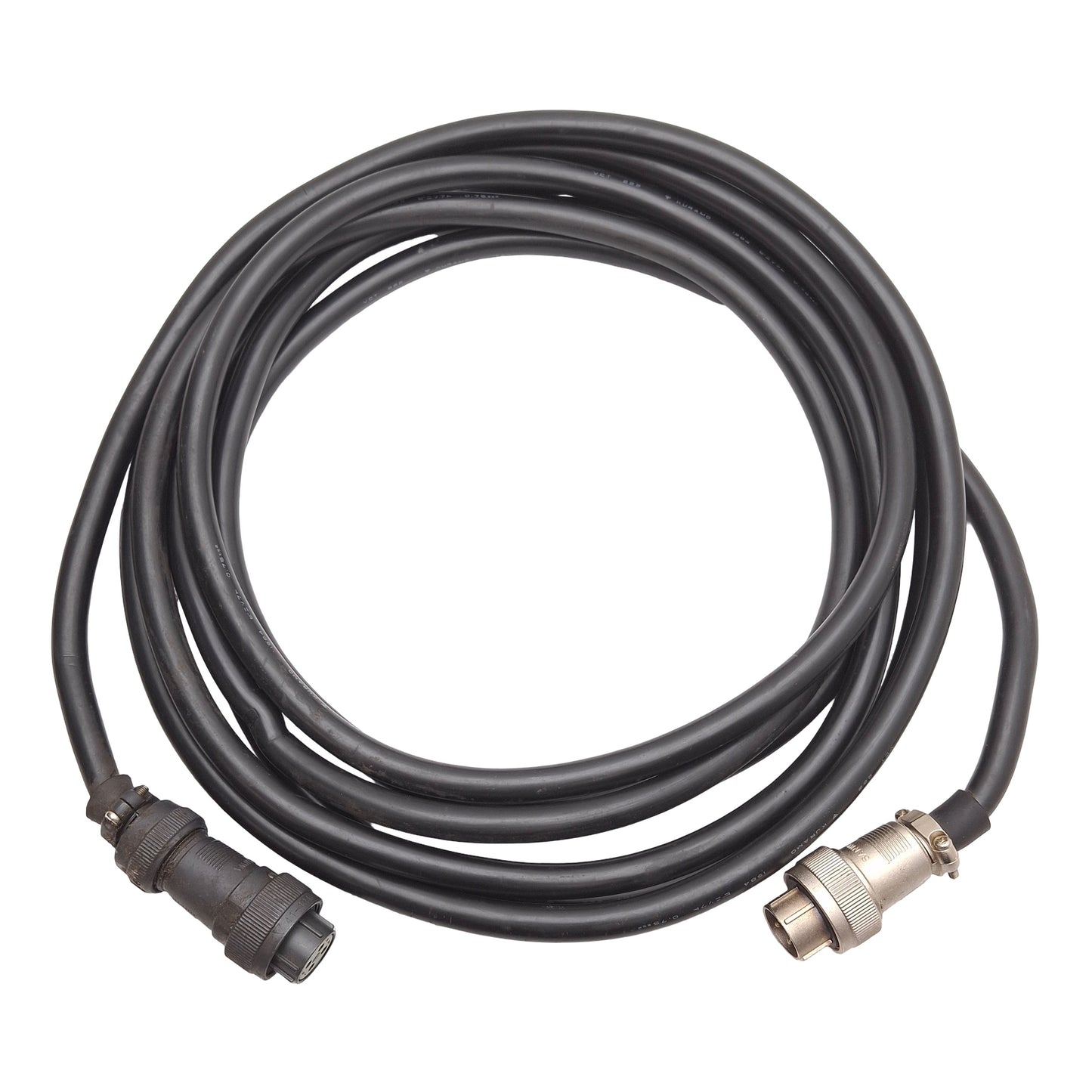 Used Servo Motor Power Cable For Use With Sugino VST-1501, 4-Pin, 5m Length