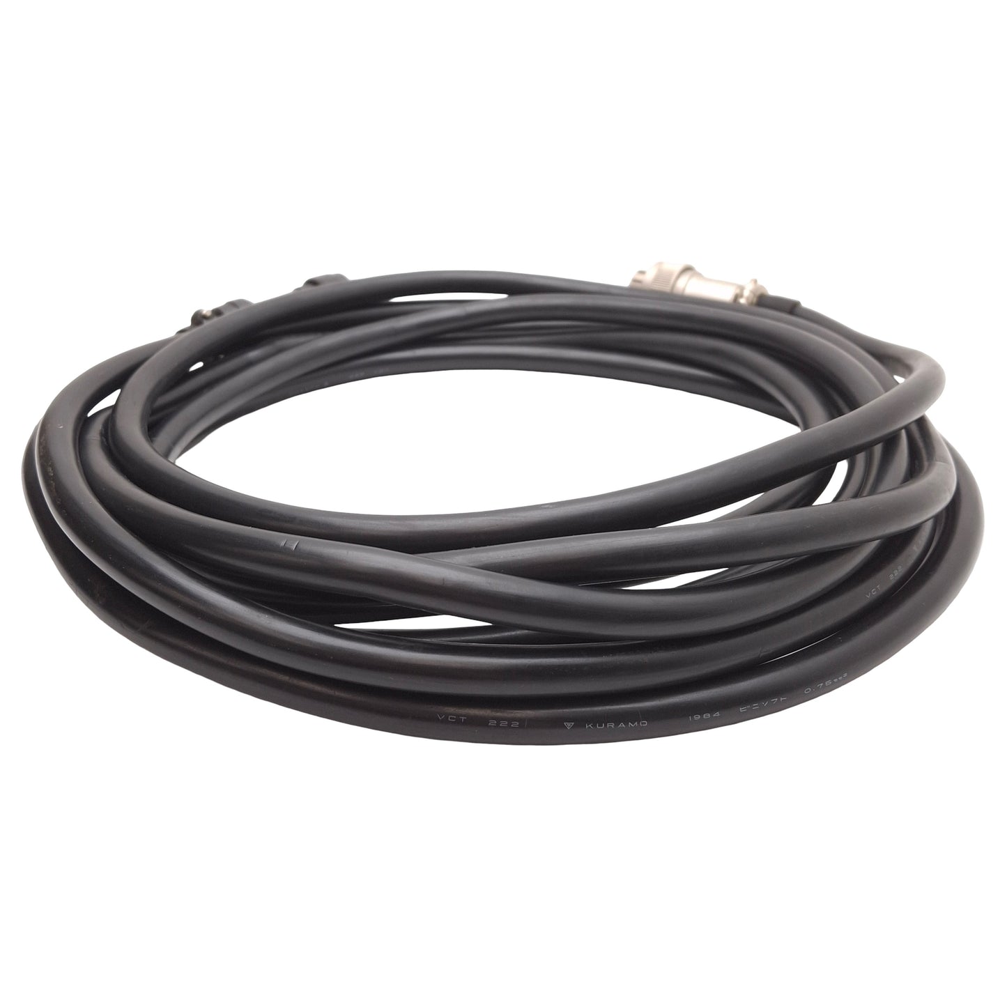 Used Servo Motor Power Cable For Use With Sugino VST-1501, 4-Pin, 5m Length