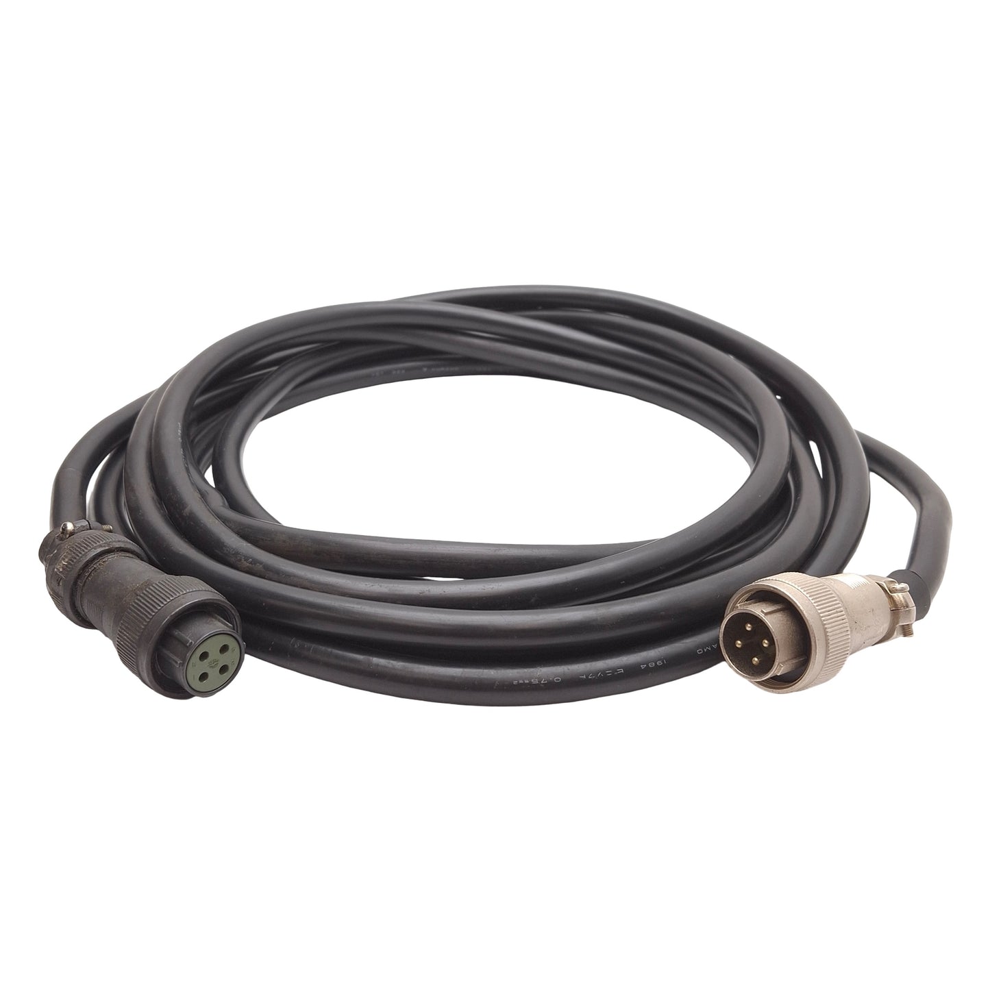 Used Servo Motor Power Cable For Use With Sugino VST-1501, 4-Pin, 5m Length
