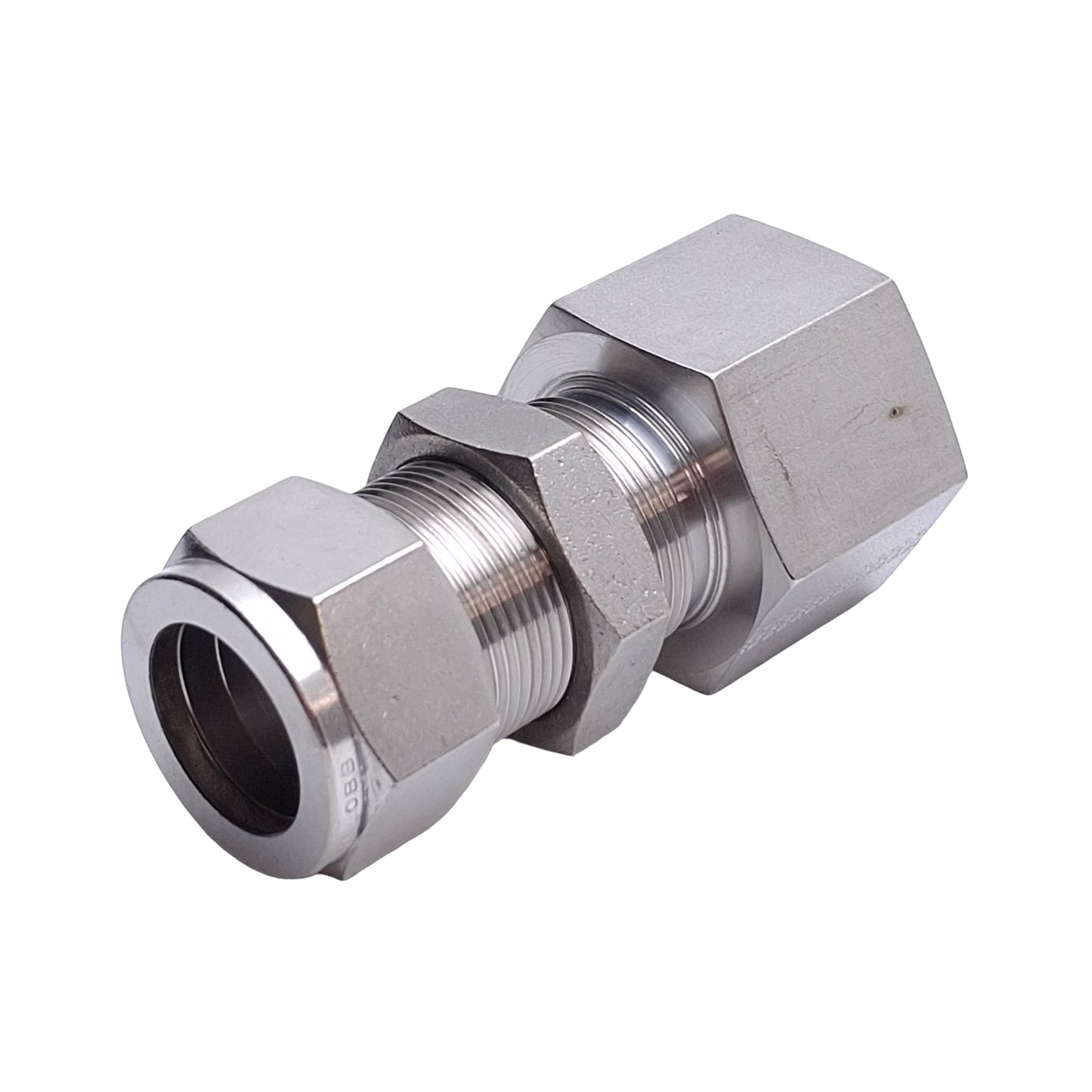 New – Open box Parker 12FBC12N-316 Tube Fitting Female Bulkhead, 3/4in NPT to 3/4in OD Tube