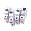 Used Lot of 4 Moeller FAZN-C10/1 Circuit Breakers, 1-Pole 10A, 277VAC, DIN Rail