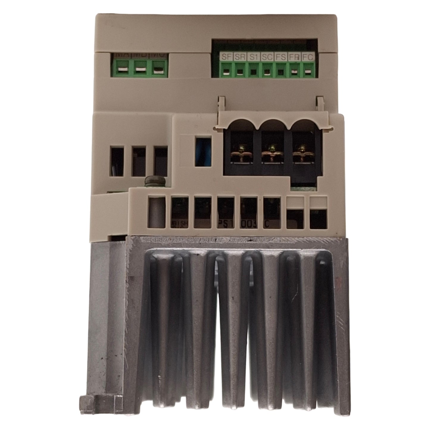 Used Yaskawa CIMR-XCBU20P4 Variable Frequency Drive, 0.4kW, 3Ø 0-230VAC 3A, 0-400Hz