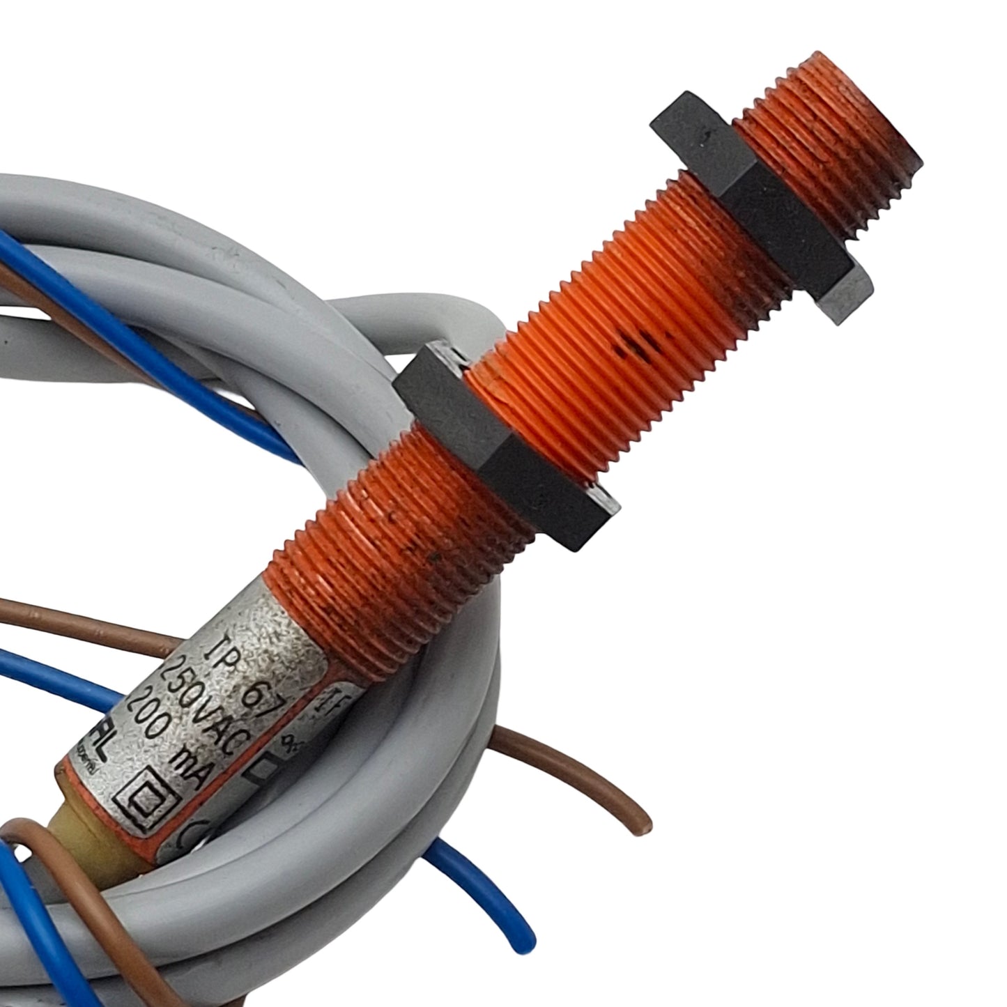 Used Schmersal IFL4-120L-01P Proximity Sensor, PNP NC 4mm Range, 15-250VAC 200mA, M12