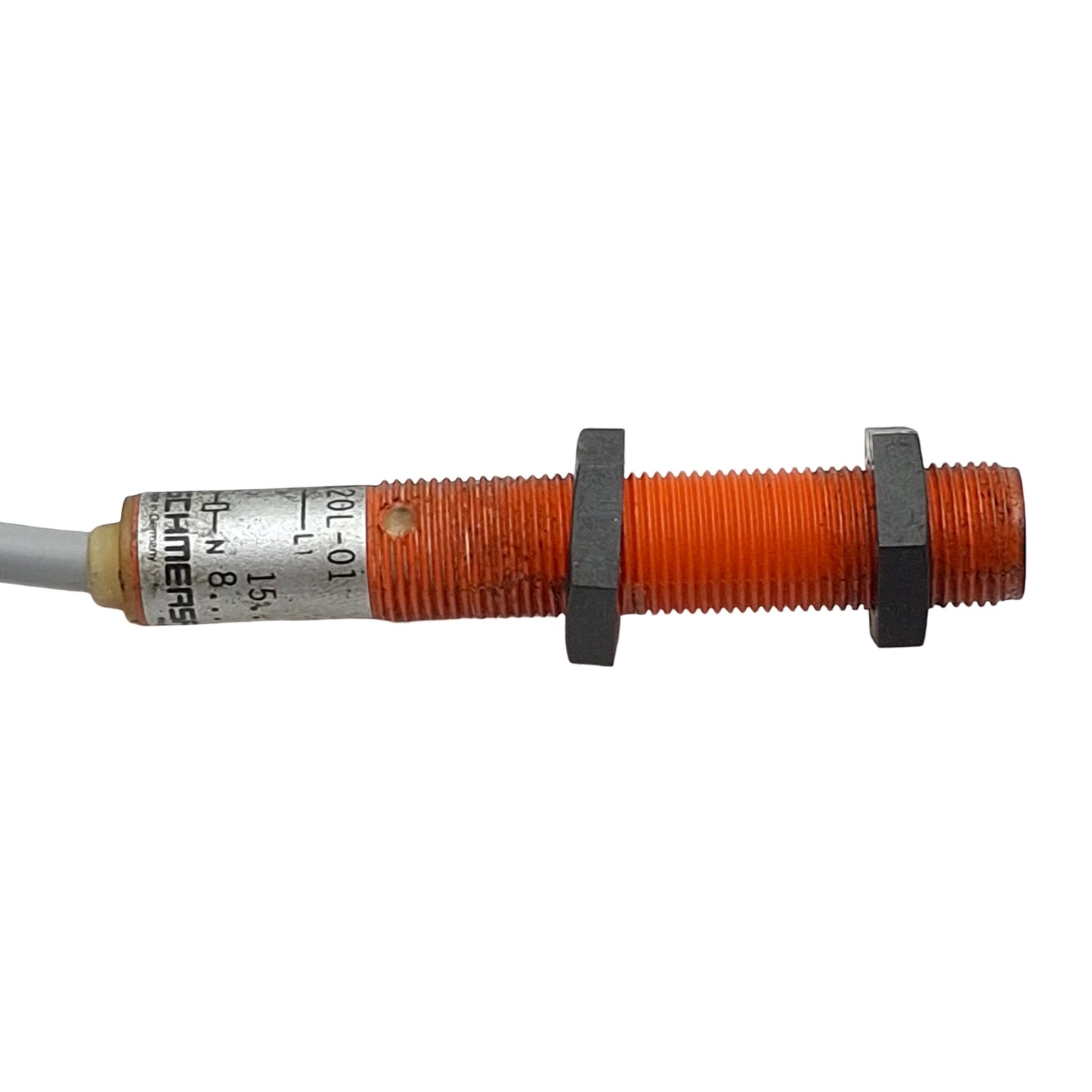 Used Schmersal IFL4-120L-01P Proximity Sensor, PNP NC 4mm Range, 15-250VAC 200mA, M12