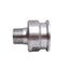 Used Andron Stainless AC21415075 Quick Clamp Tube Fitting, 1.5in Sanitary to 3/4 NPT