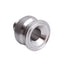 Used Andron Stainless AC21415075 Quick Clamp Tube Fitting, 1.5in Sanitary to 3/4 NPT