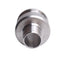 Used Andron Stainless AC21415075 Quick Clamp Tube Fitting, 1.5in Sanitary to 3/4 NPT