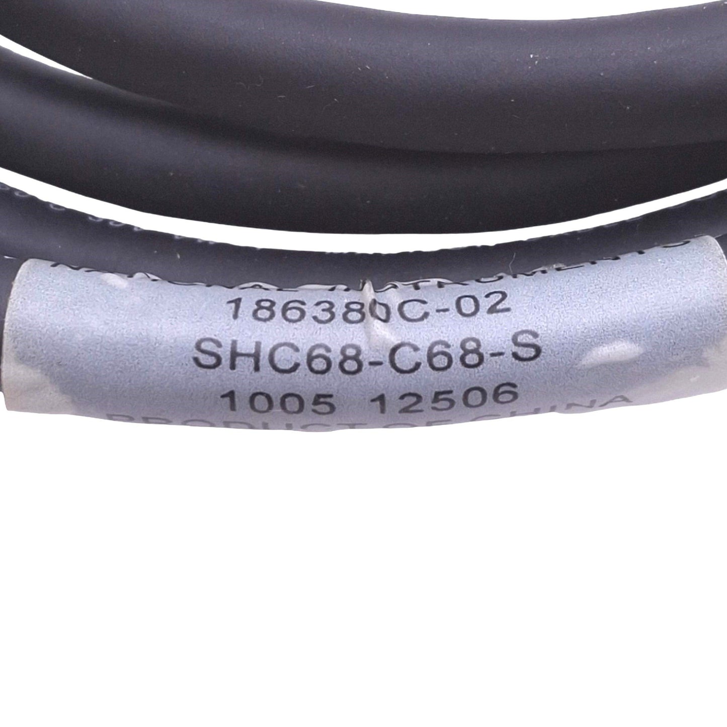 Used National Instruments 186380C-02 SHC68-C68-S Cable, 68-Pin VHDCI Male, 2m