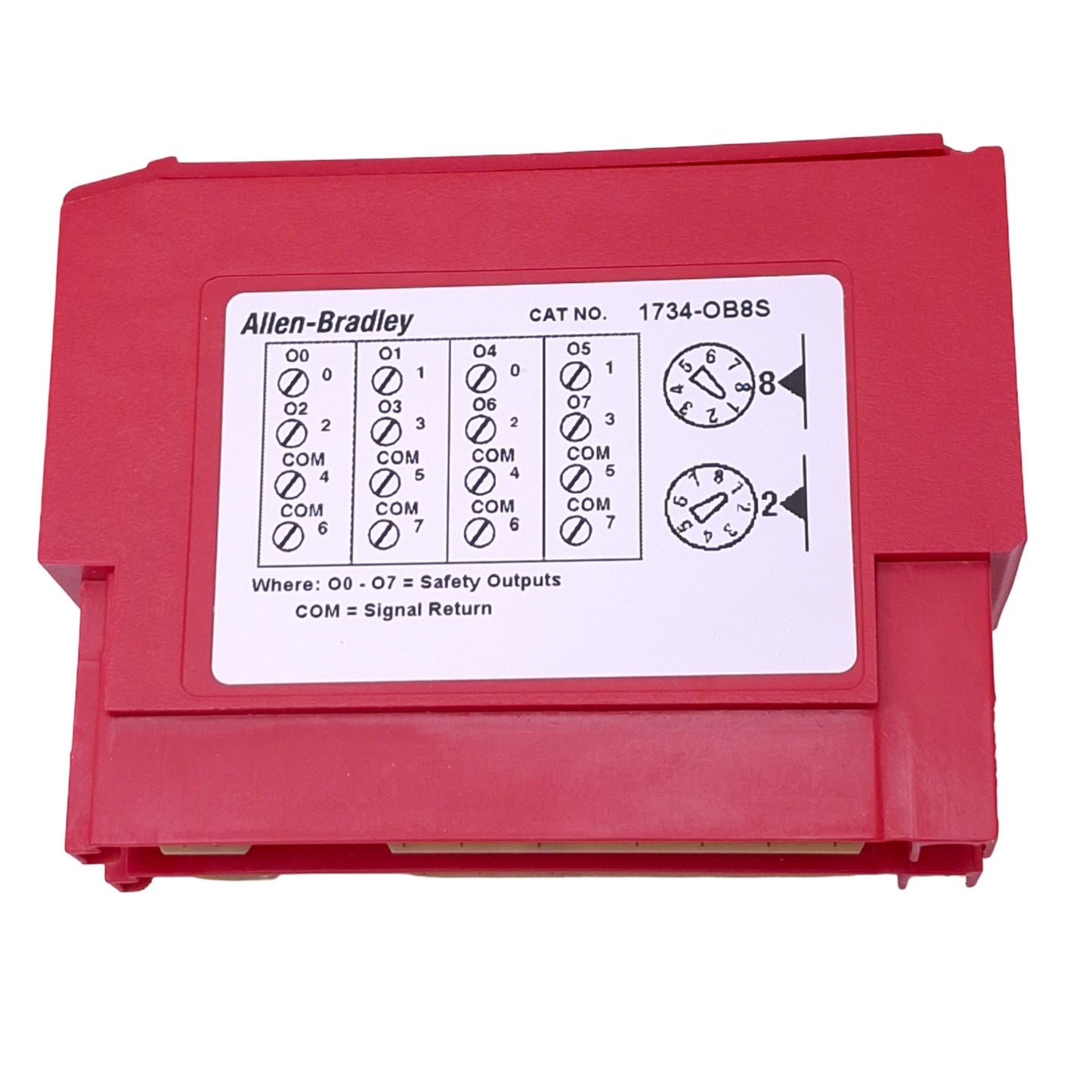 New Allen Bradley 1734-OB8S POINT I/O Safety Output Module, 8-Point Sourcing, 24VDC