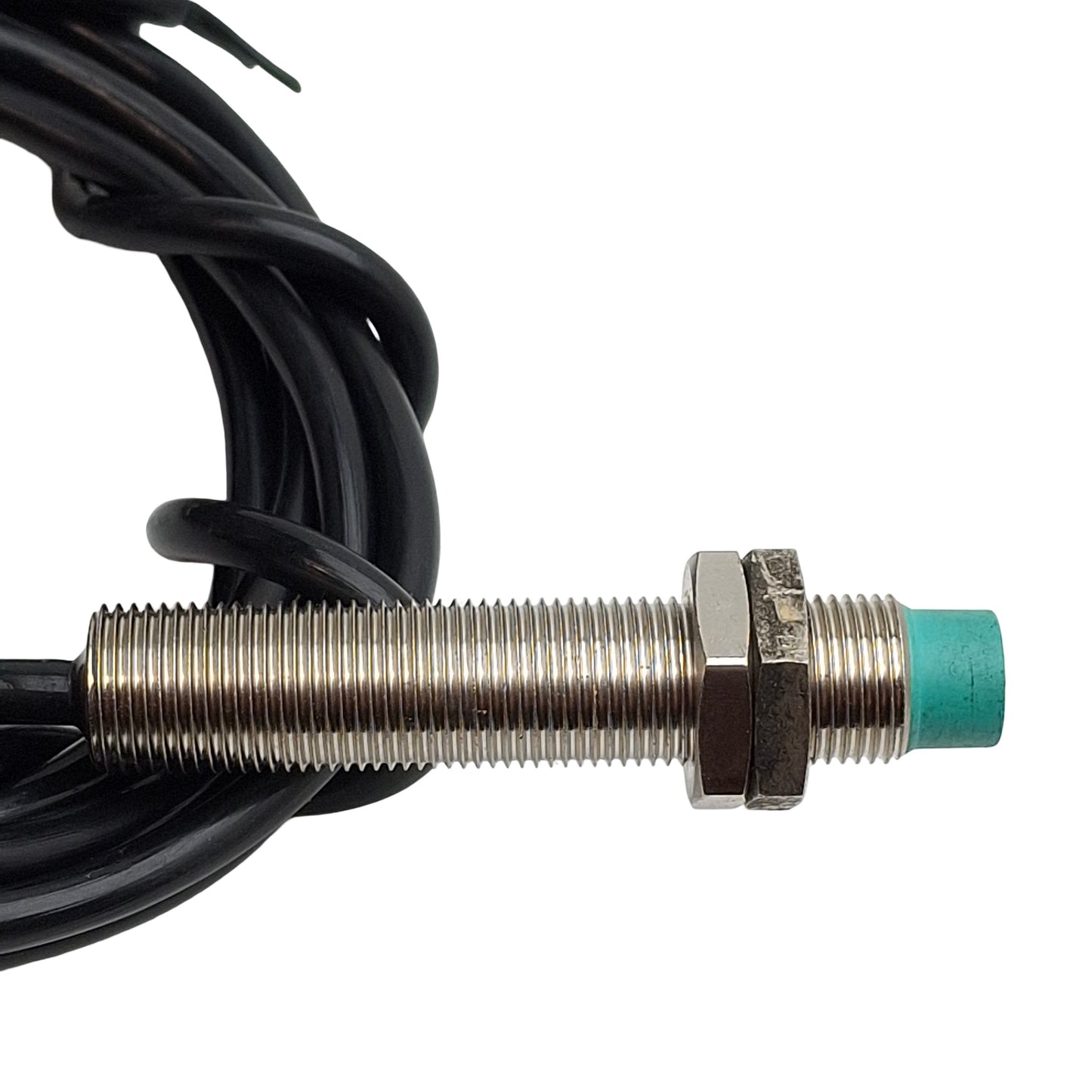 Used Pepperl+Fuchs 3RG4022-0KB00-PF Proximity Sensor, NO, 4mm Range, 230VAC/DC, M12