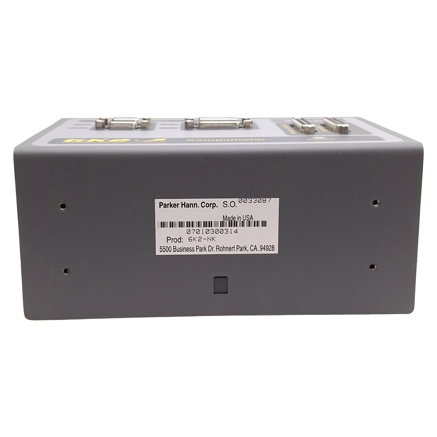 Used Parker 6K2-NK Compumotor Servo/Stepper Motion Controller, 2-Axis, RS-232, 24VDC